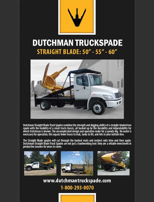 Straight Blade Truck Spade Brochure